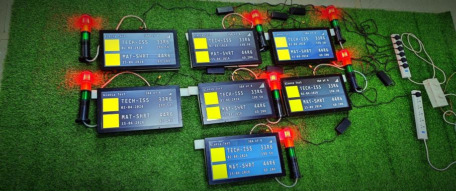 Wireless Andon Displays