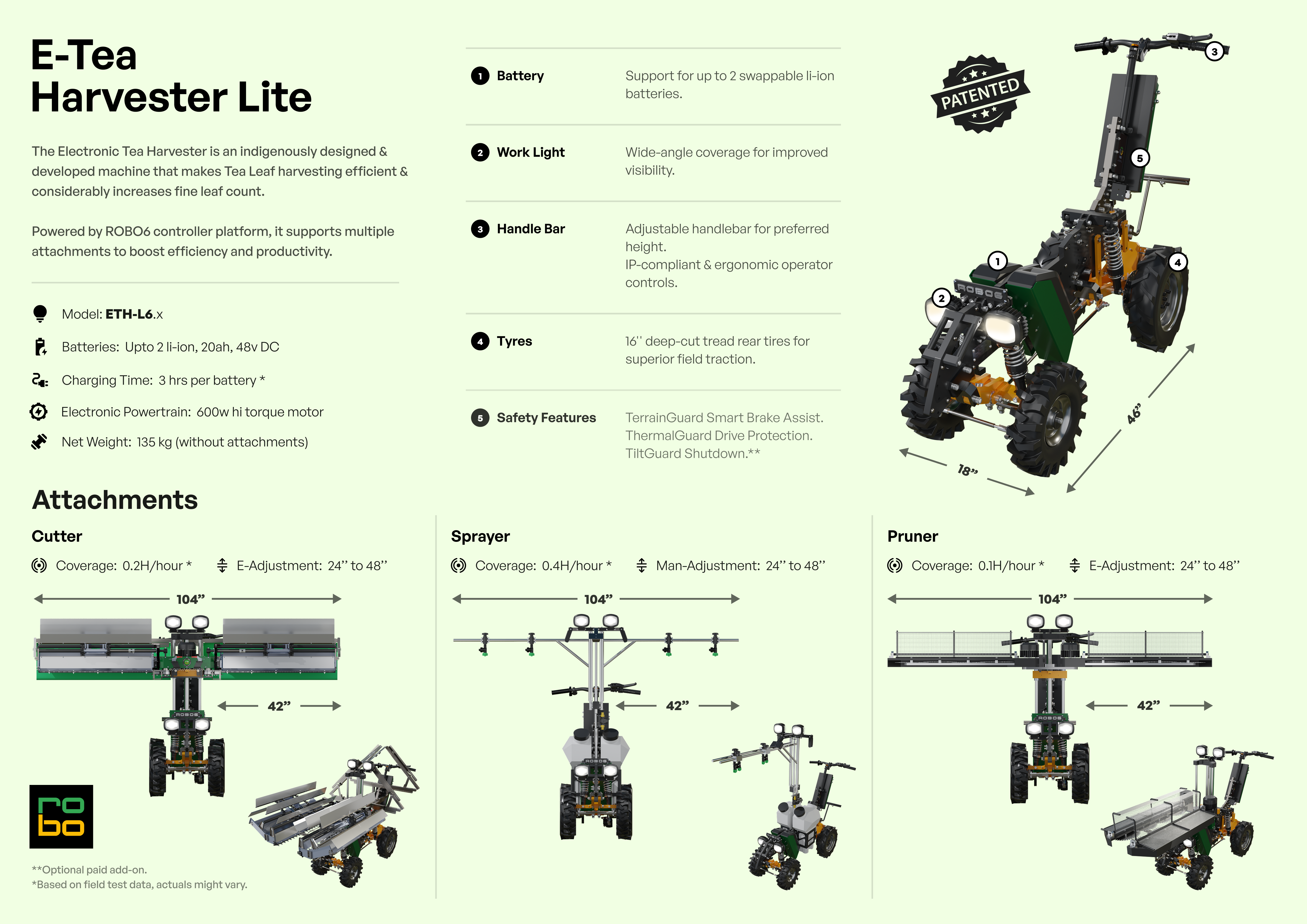 E-Tea Harvester view 5